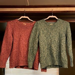 LL BEAN sweaters